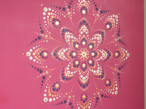 Tečkovaná mandala