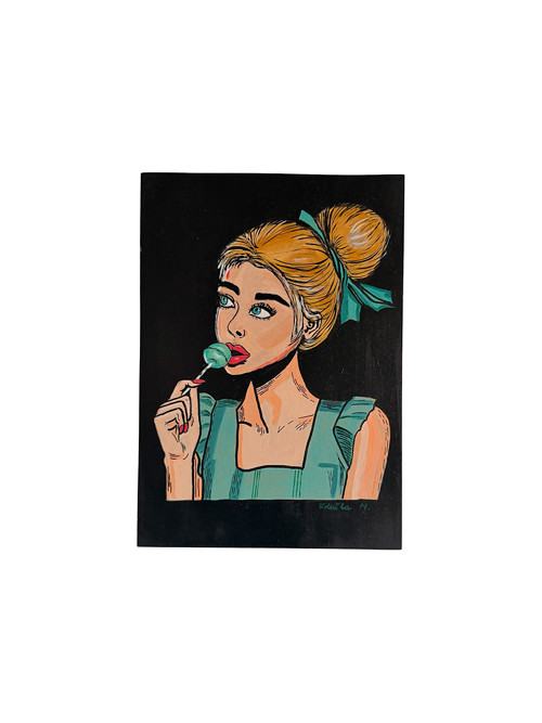 Sandy- Pop Art - Akrylový obraz