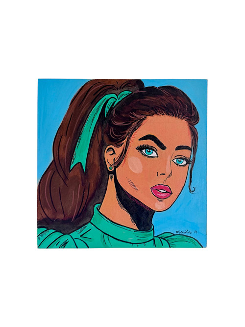 Scarlett- Pop Art - Akrylový obraz