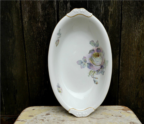 Čas růží...porcelánová mísa, Epiag