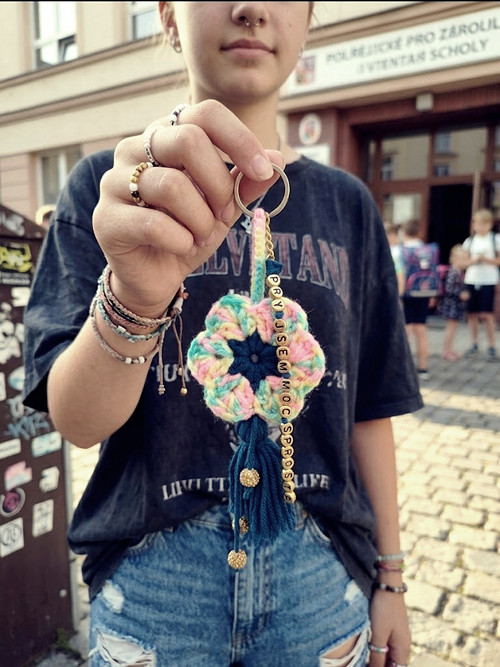 Přívěsek PRÝ JSEM MOC SPROSTÁ :-) — foto 1