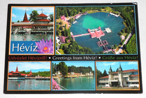 POHLEDNICE • Hévíz, Maďarsko — foto 1