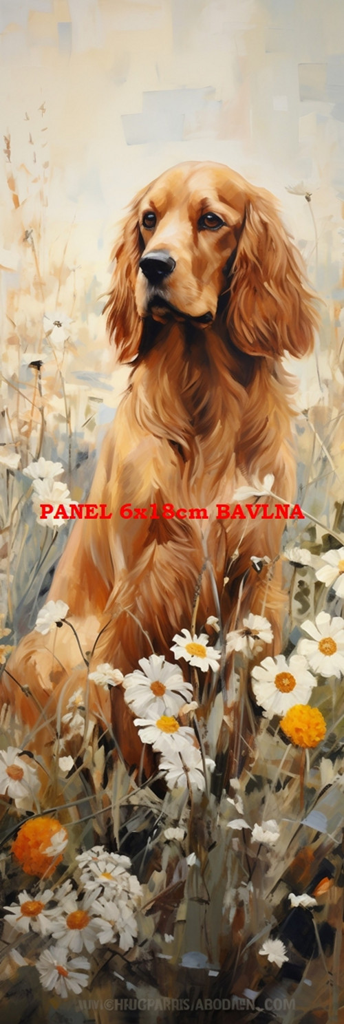 Kočárkovina panel 6x18 cm skladem