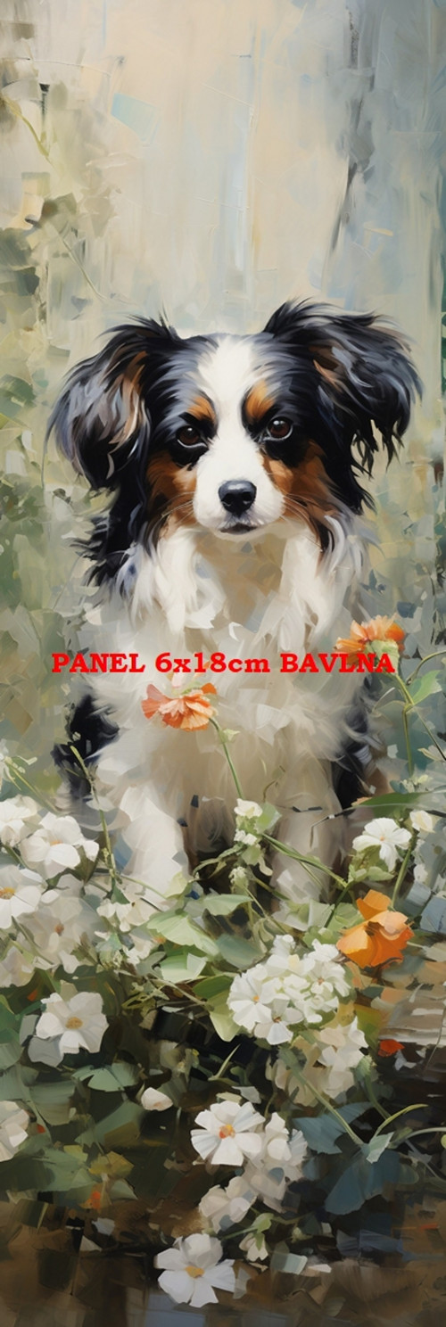 Kočárkovina panel 6x18 cm skladem — foto 1