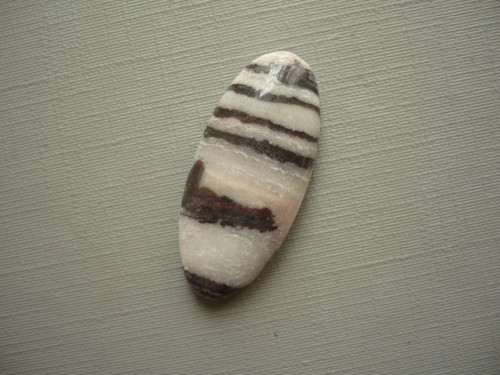 Kabošon - jaspis zebra 31 mm, č.15s — foto 1
