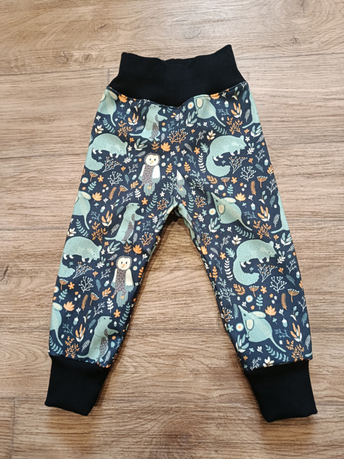 Softschellové kalhoty vel. 86