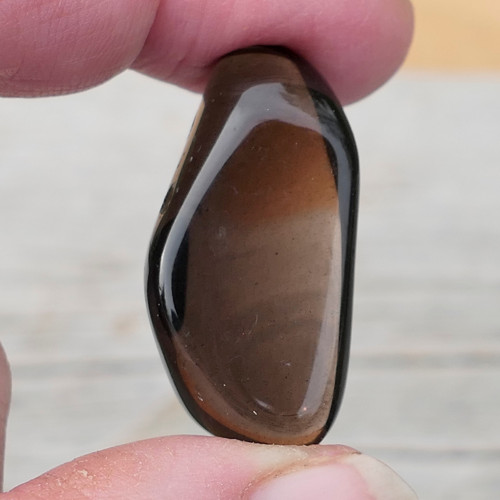 Obsidián kouřový (32 mm) V3706 — foto 1