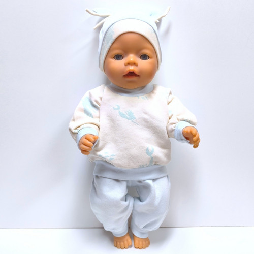 Teplákovka Pro Panenku Baby Born 40 až 43 cm