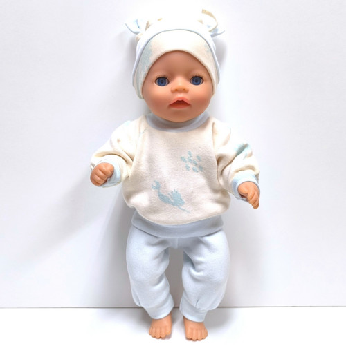 Teplákovka Pro Panenku Baby Born 34 až 36 cm