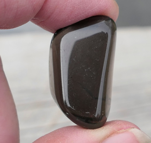 Obsidián kouřový (28 mm) V3721 — foto 1