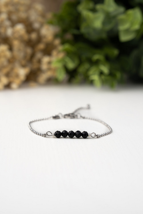 Náramek "Onyx Silver" — foto 1