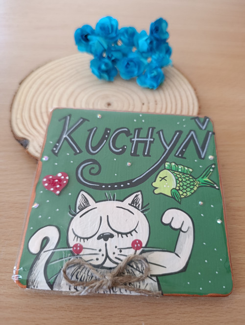 Cedulka označení dveří