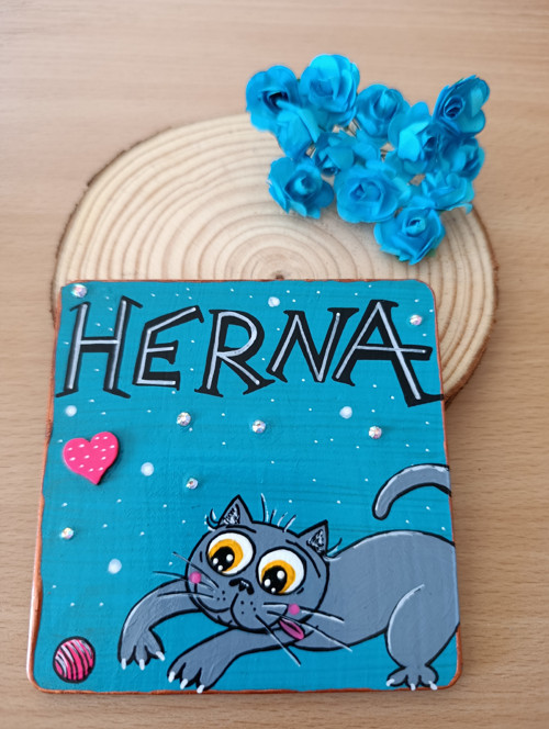Cedulka označení dveří