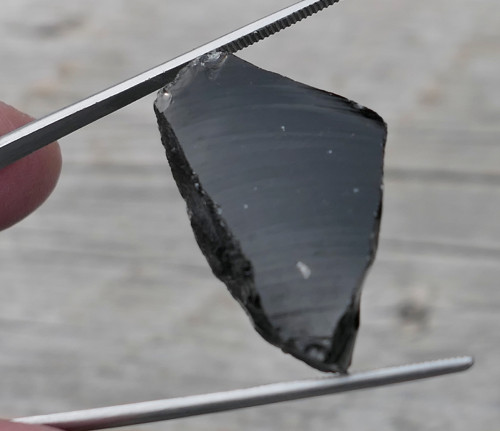 Surový obsidián černý V3735 — foto 1