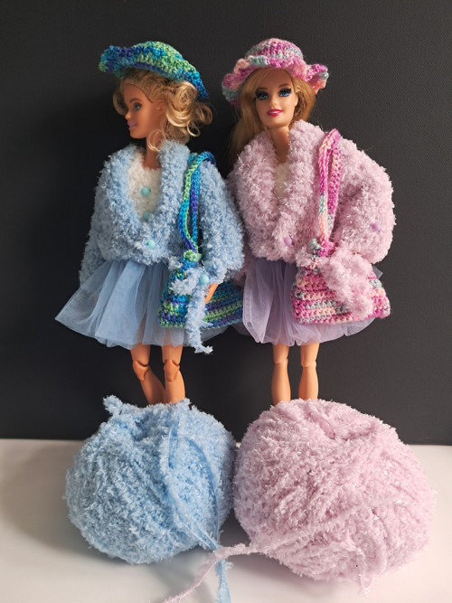 Obleček pro Barbie Jarní romance