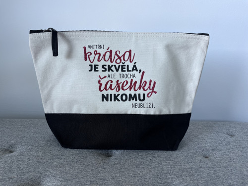 Kosmetická taštička velká - Vnitřní krása