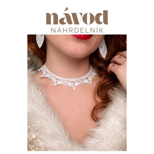 Návod na háčkovaný náhrdelník pdf+vidopodpora