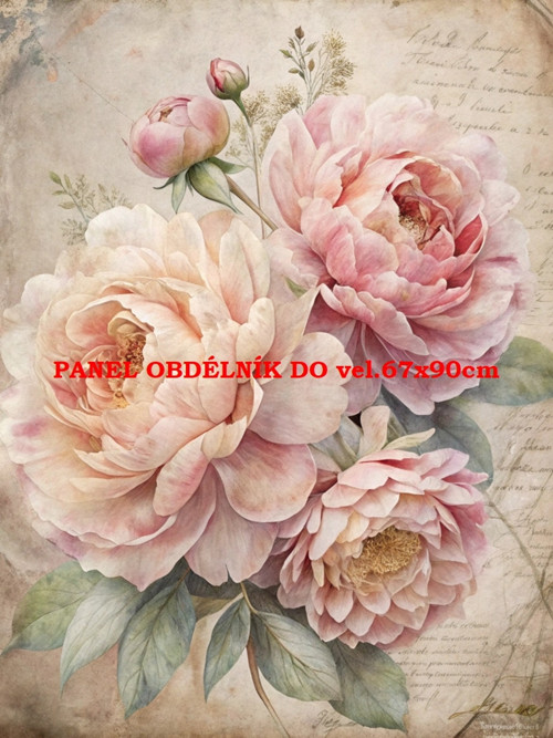 Bavlněný panel 7x10 cm