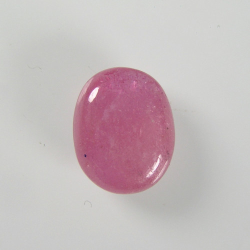 Přírodní růžový Rubín, 3,36 ct., 9,5x7,6x3,7 mm