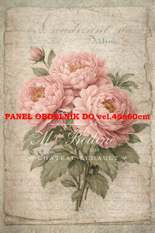 Bavlněný panel 7x10 cm — foto 1