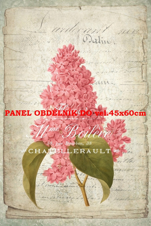 Bavlněný panel 7x10 cm