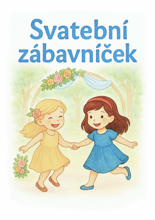 Svatební zábavníček (omalovánky a aktivity)