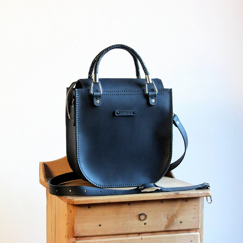 Perfect Tote handbag *Crazy-Black* MINI