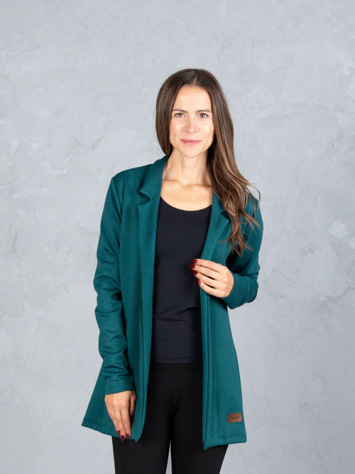 Drexiss dámské sako LISS LUXE PETROL