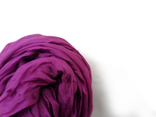 "purple" hedvábná šála, pléd 180x90