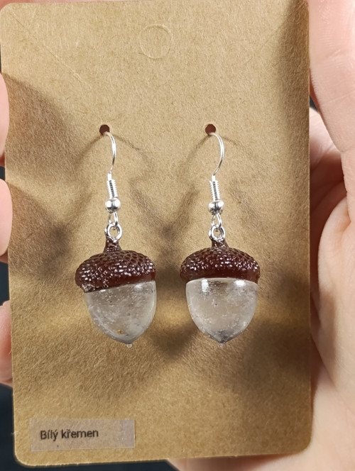 Acorn - bílý křemen — foto 1