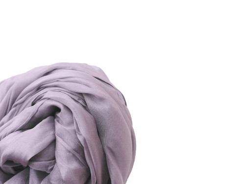 "old lilac pastel" hedvábná šála, pléd 180x90 skla