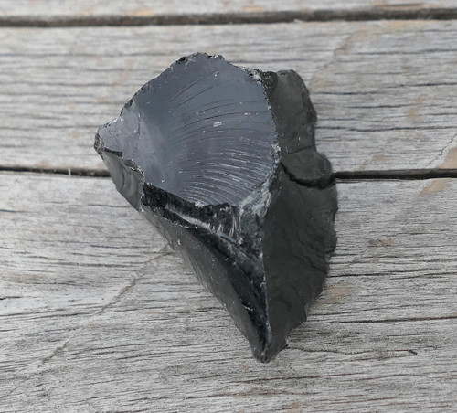 Surový obsidián černý V3752 — foto 1