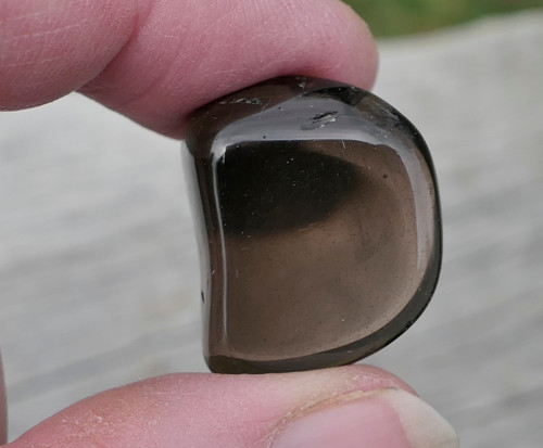 Obsidián kouřový (23 mm) V3754 — foto 1