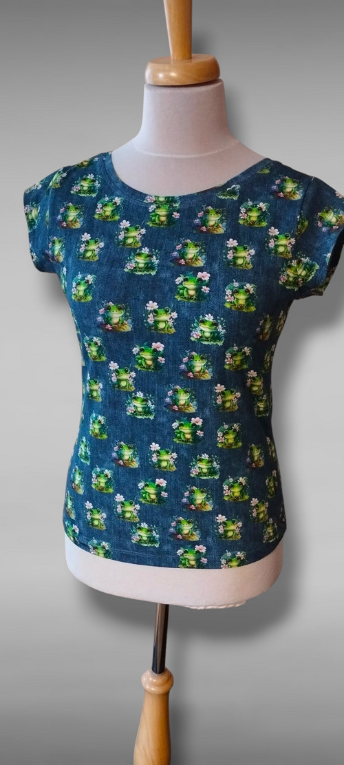 Triko žabky na jeans...