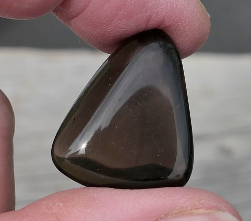 Obsidián kouřový (24 mm) V3761
