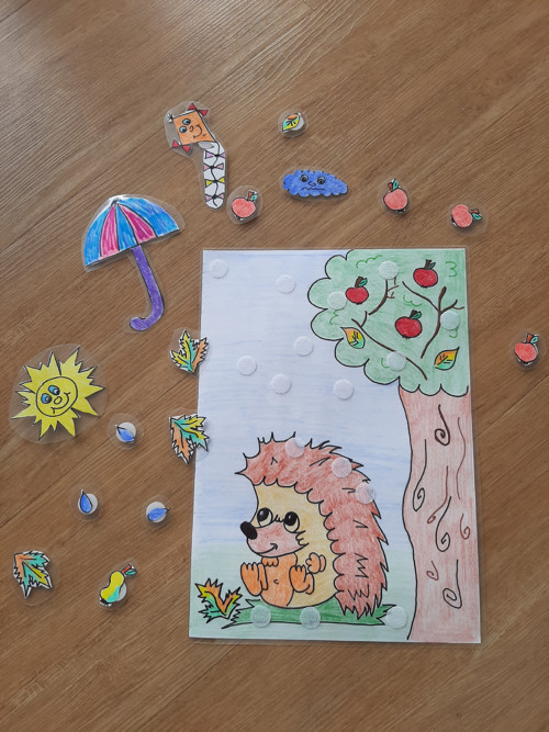 Obrázek pro děti "poskládej si sám"