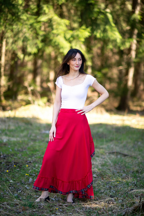 Zavinovacia sukňa Linda
