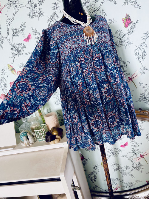 Halenka boho ležérní — foto 1