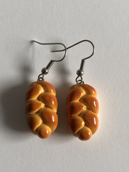 Drobné náušnice Twist Bread