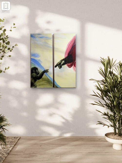 Obraz - Genesis - diptych