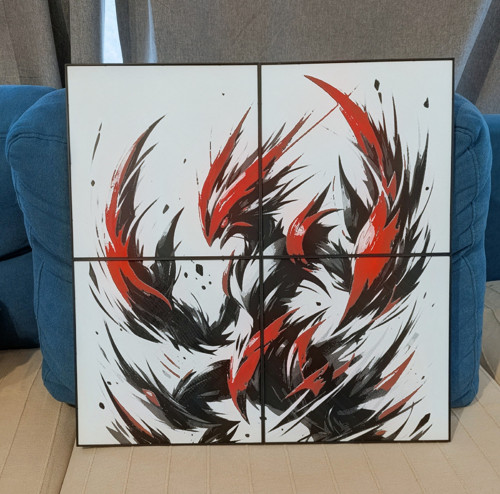 HueForge obraz Pokémon - Scizor
