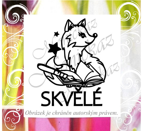 Skvělé liška 2740. Razítko. — foto 1