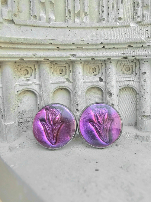 Puzety Metal Flowers Tulip
