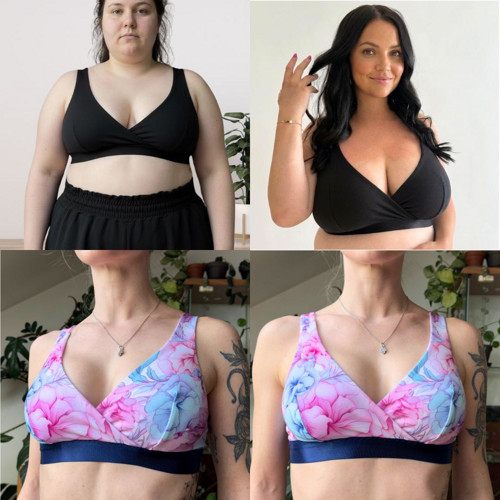 OLIVIA bra - PDF sewing pattern (XS-XL, koš. A-H)