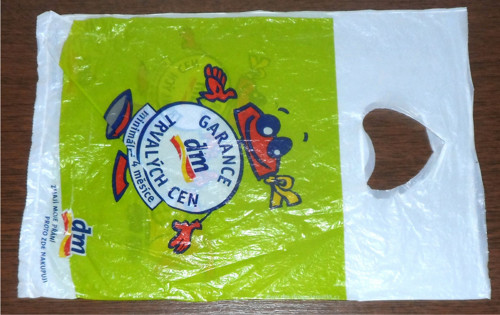 Igelitová TAŠKA • Drogerie DM — foto 1