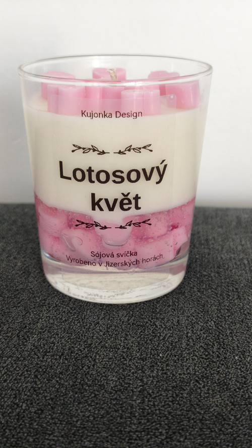 Sójová svíčka Lotosový květ