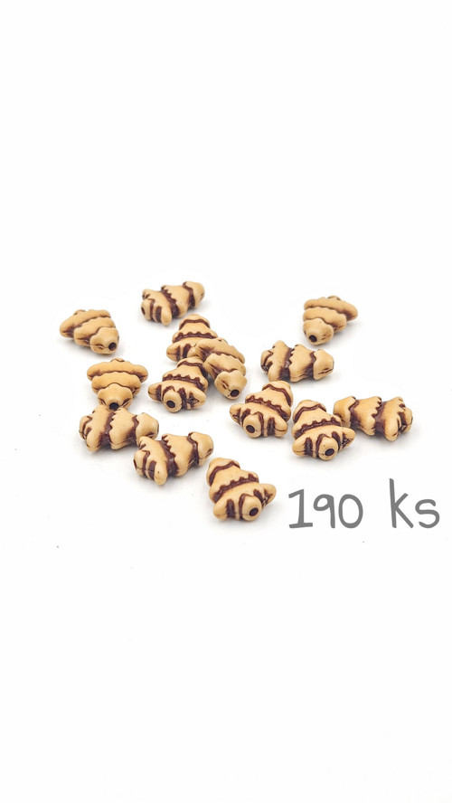 Korálky stromek, 13x10 mm - 190 ks