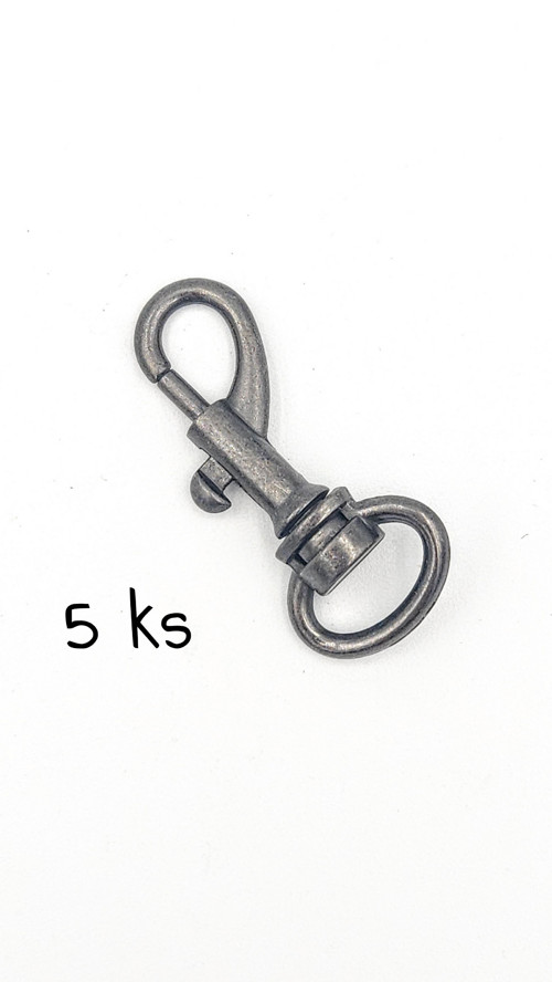 Karabina na klíče 39x18 mm, 5 ks