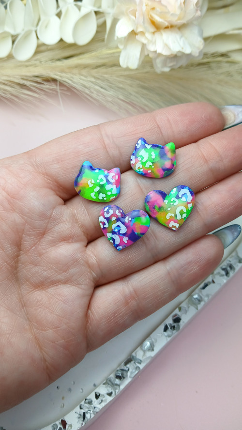 Neon leopardí pecky Ericlay Design