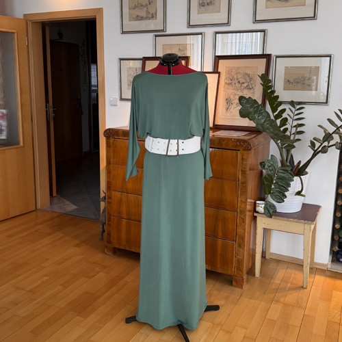 Zelené maxi šaty — foto 1